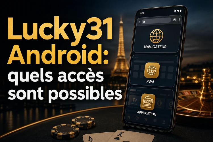 Lucky31 Android: quels accès sont possibles