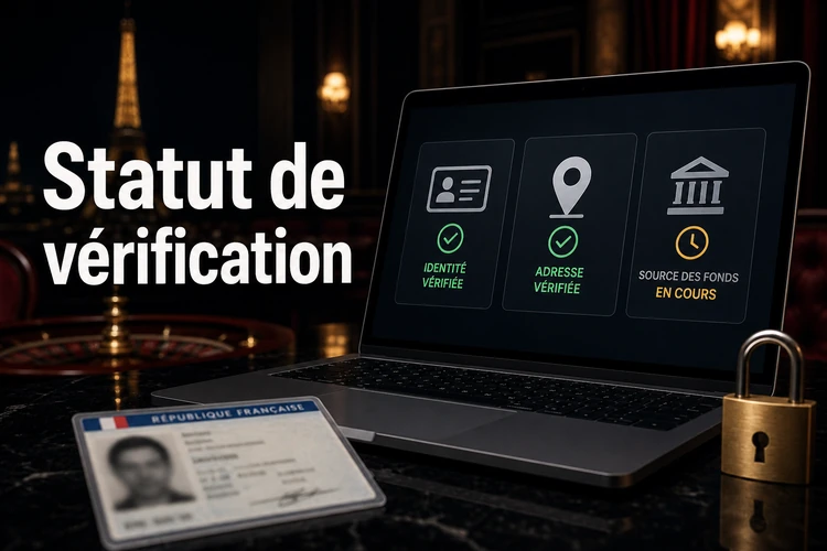 Statut de vérification