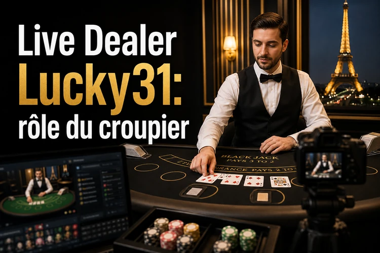Live Dealer Lucky31: comprendre le rôle du croupier et chaque étape d’un tour