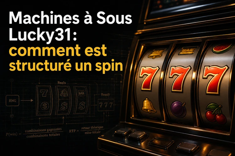 Machines à Sous Lucky31: comment est structuré un spin