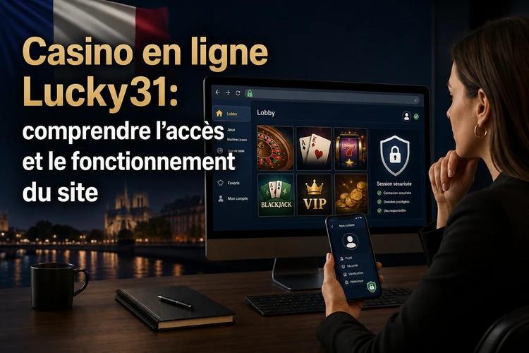 Casino en ligne Lucky31: comprendre l'accès et le fonctionnement du site