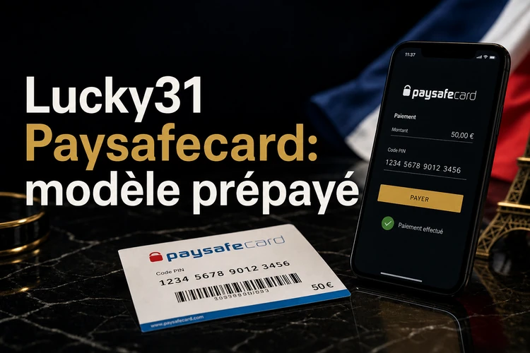 Lucky31 Paysafecard: comprendre le modèle prépayé