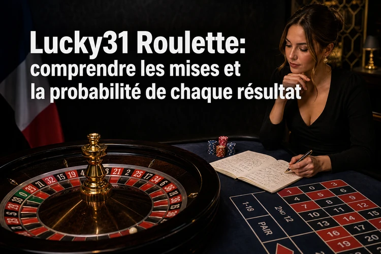 Lucky31 Roulette: comprendre les mises et la probabilité de chaque résultat