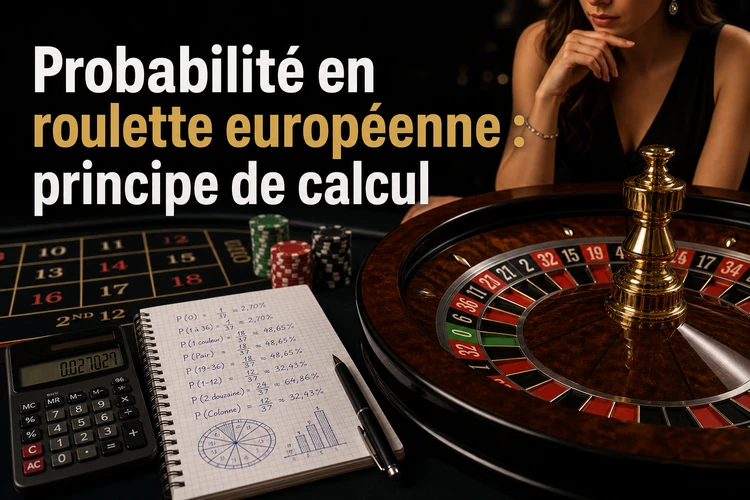 Probabilité en roulette européenne: principe de calcul