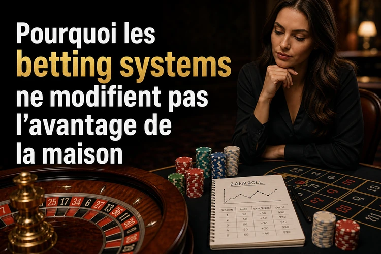 Pourquoi les betting systems ne modifient pas l’avantage de la maison
